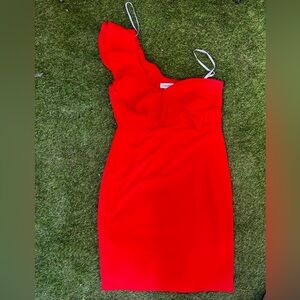 Calvin Klein Red Dress